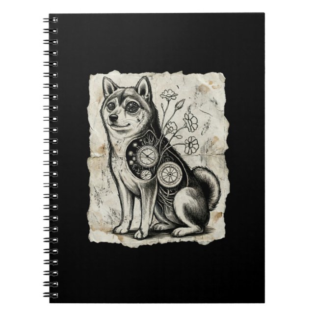 Cuaderno Gothic Overthinking Notebook (Frente)