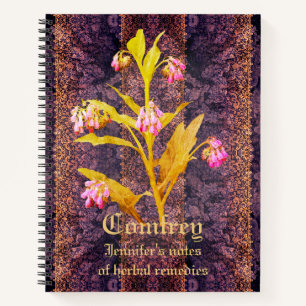 Cuaderno Gótica personalizada de Herbalist