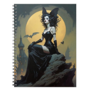 Cuaderno Gótico Bat Chica