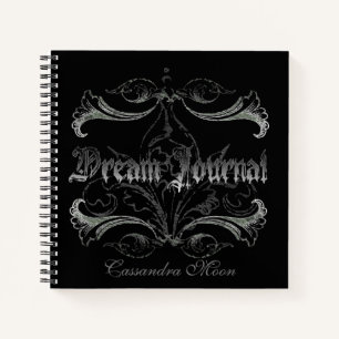 Cuaderno Gótico Dream Journal Personalizado