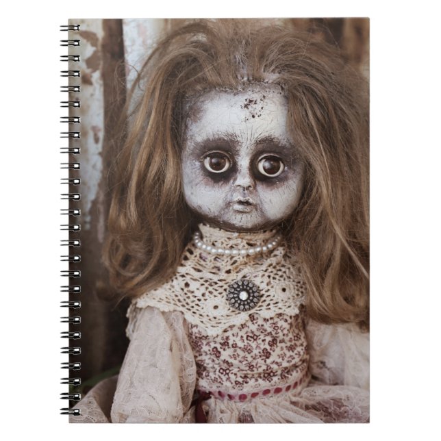 Cuaderno Gótico gótico espeluznante del Victorian de la (Frente)