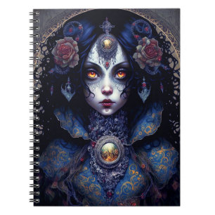 Cuaderno Gótico Lady Gothic Fantasy Art