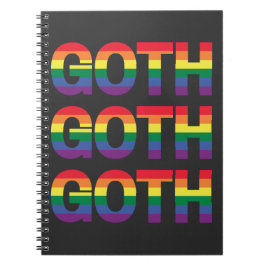 Cuaderno Gótico LGBTQ+ Regenbogen