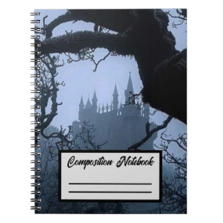 Cuaderno Gótico Oscuro Castillo Espeluznante
