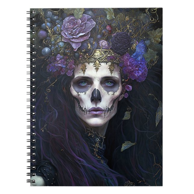 Cuaderno Gótico Queen Fantasy Art (Frente)