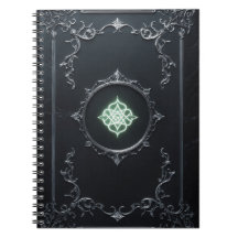 Cuaderno Gótico – Símbolo Místico Estética Oscura