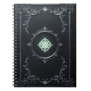 Cuaderno Gótico – Símbolo Místico Estética Oscura