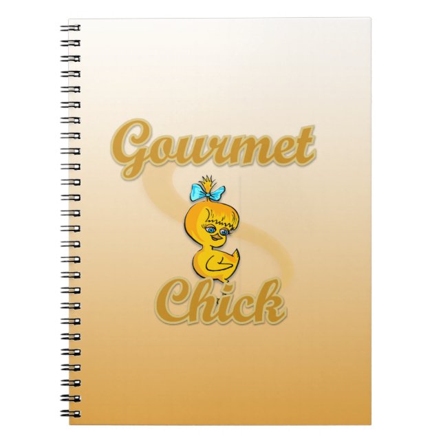 Cuaderno Gourmet Chick (Frente)