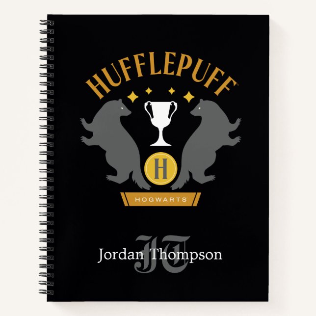 Cuaderno Grabador HUFFLEPUFF™ y gráfico del Orgullo de la C (Anverso)