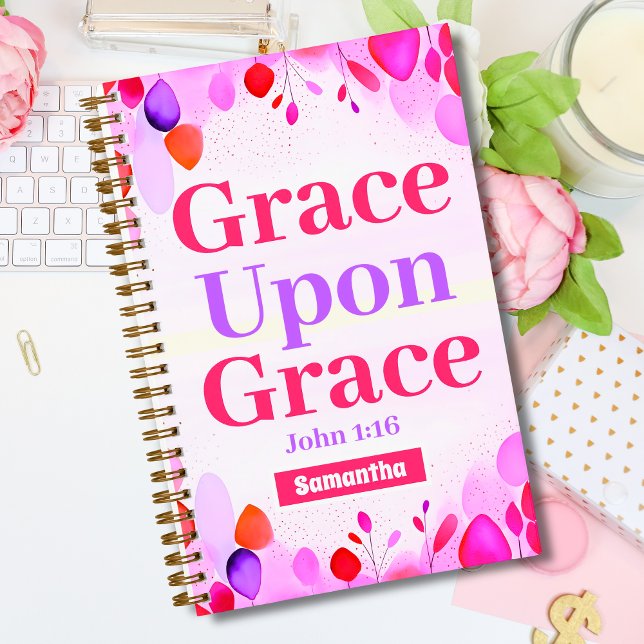 Cuaderno Grace sobre Grace Boho Christian Teen Chica Journa (Subido por el creador)