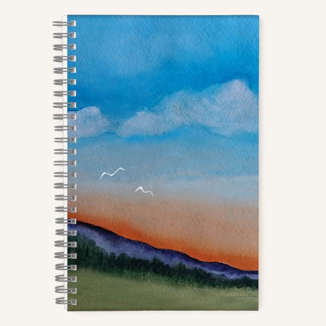 Cuaderno Graceful Gloing Hills (Anverso)