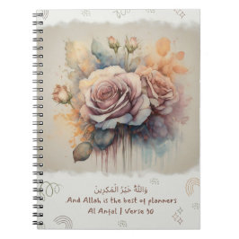 Cuaderno Graceful Islamic Blooms y Divine Plan Notebook