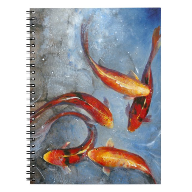 Cuaderno Graceful Koi I (Frente)
