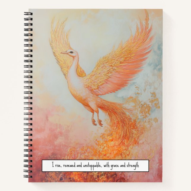 Cuaderno Graceful Phoenix Journal (Anverso)