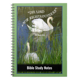 Cuaderno Graceful Swans Bible Study Notes
