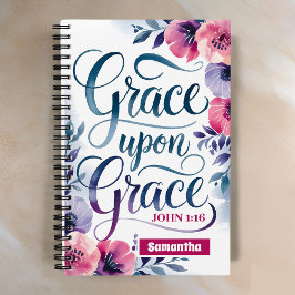 Cuaderno Gracia personalizada por Grace Christian Journal