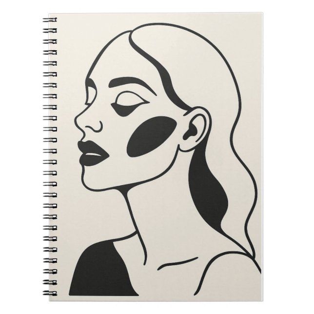 Cuaderno Gracia y elegancia del retrato de una noble mujer (Frente)