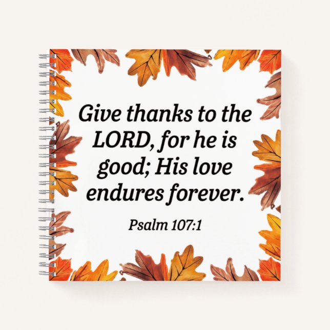 Cuaderno Gracias (Anverso)