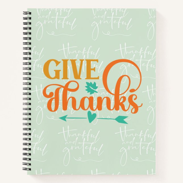 Cuaderno Gracias (Anverso)