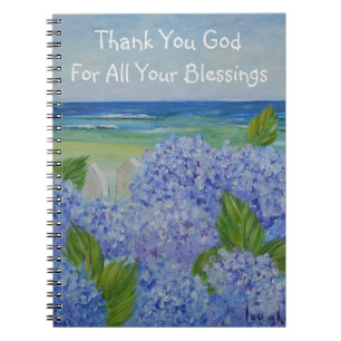 Cuaderno Gracias a Dios en la costa