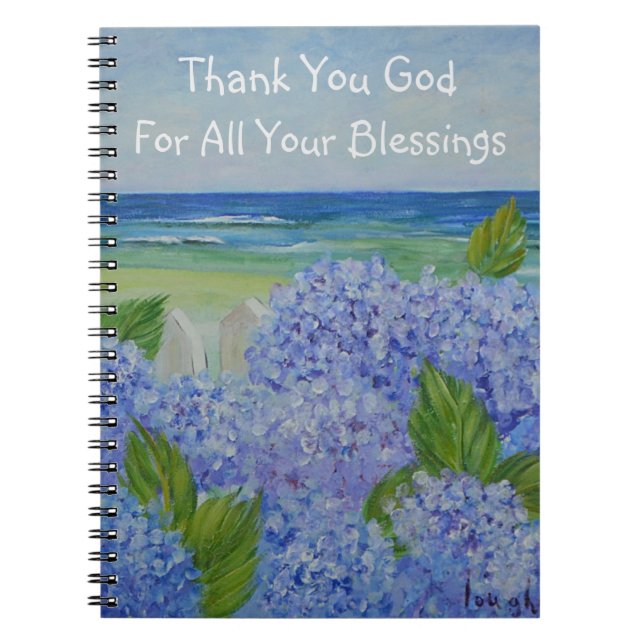 Cuaderno Gracias a Dios en la costa (Frente)