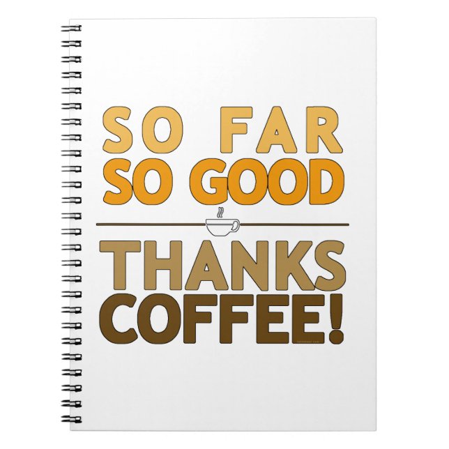 Cuaderno Gracias Café (Frente)