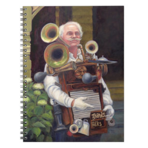 Cuaderno Gracias Focks - hombre de la música