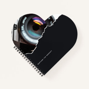 Cuaderno Gracias Fotógrafo Regalo Corazón modelado