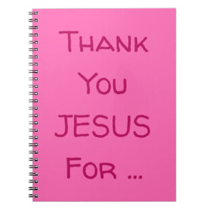 Cuaderno Gracias JESÚS Por... Cita inspiradora