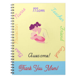 Cuaderno Gracias mamá