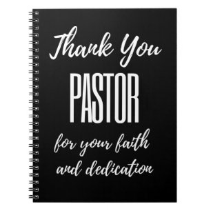 Cuaderno Gracias Pastor Por Tu Fe