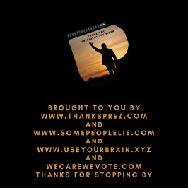 Cuaderno Gracias Presidente Joe Biden