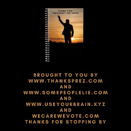 Cuaderno Gracias Presidente Joe Biden