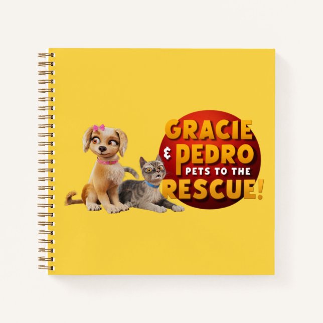 Cuaderno Gracie y Pedro Dynamic Duo (Anverso)