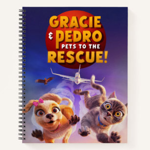 Cuaderno Gracie y Pedro: Mascotas al Rescate