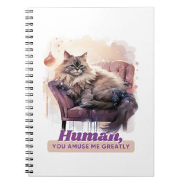 Cuaderno Graciosa cita de gato para los amantes de los anim