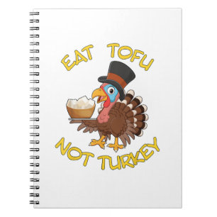 Cuaderno Graciosa Comida Tofu Vegetaria Vegetariana De Acci