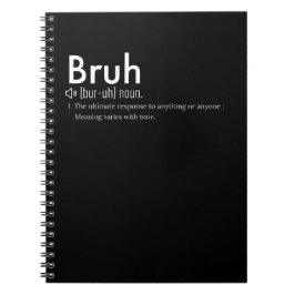 Cuaderno Graciosa definición sarcástica bruta - Cita sarcás