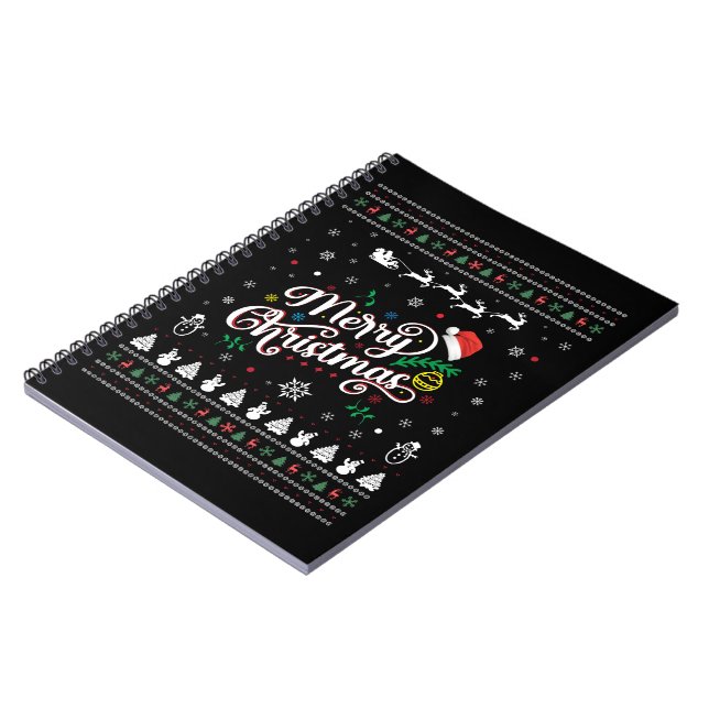 Cuaderno Graciosa Feliz Navidad (Lado Izquierdo)
