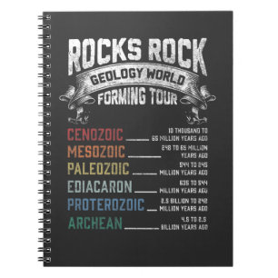 Cuaderno Graciosa Geología Rock Formando Geólogo Humor