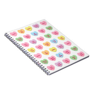 Cuaderno Graciosa personalizado lindo conversación de dulce