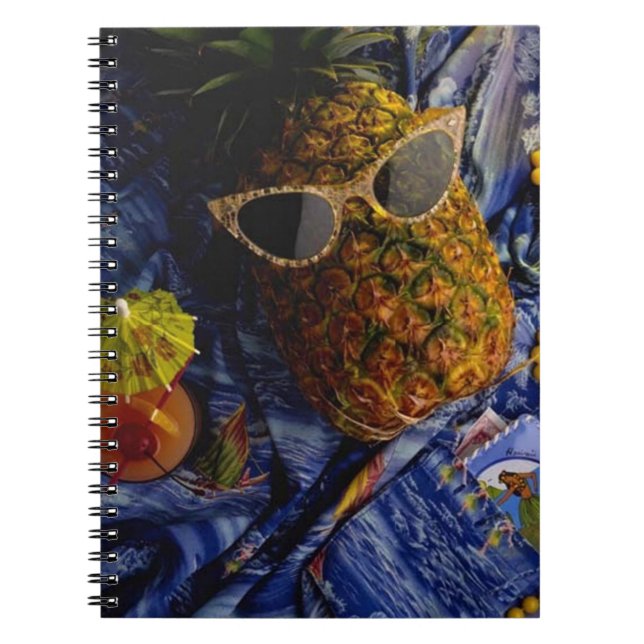 Cuaderno Graciosa piña tropical de Guay (Frente)