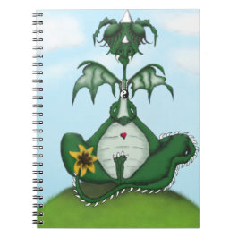 Cuaderno Graciosa pintura de dragones de Yogi