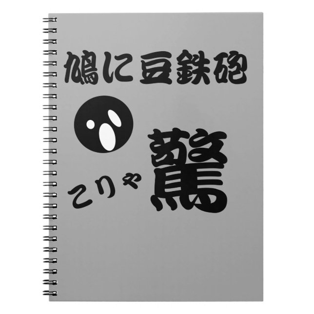 Cuaderno Graciosa sorpresa kanji japonesa (Frente)