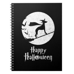 Cuaderno Gracioso disfraz de Halloween Bruja de perro WHIPP