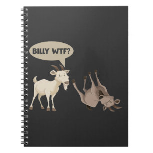 Cuaderno Gracioso Fainting Goat Hilarious Mountain Animal