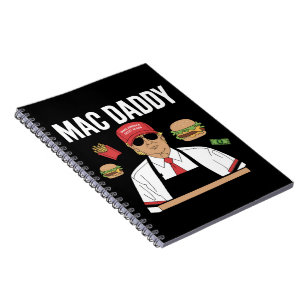 Cuaderno Gracioso Fries Trump que hacen papi a los Fries Ma