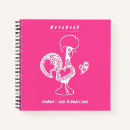 Cuaderno Gracioso gallo portugués moderno