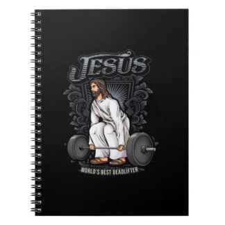 Cuaderno Gracioso Jesús Pun de Levantamiento de Peso Cristi