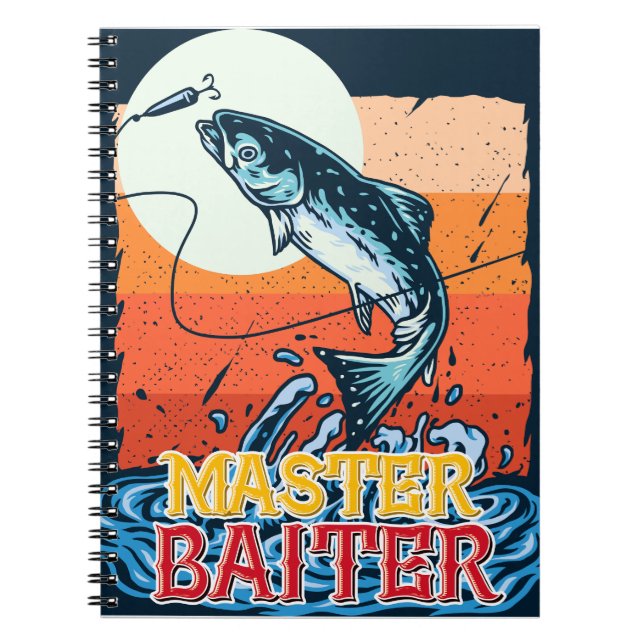 Cuaderno Gracioso Maestro Pescador Baiter (Frente)